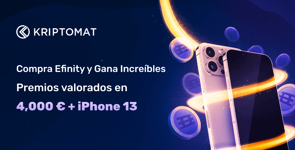 compra efinity y gana increíbles premios – valorados en 4,000 € + iphone 13