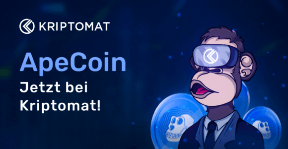 kriptomat unterstützt apecoin (ape)