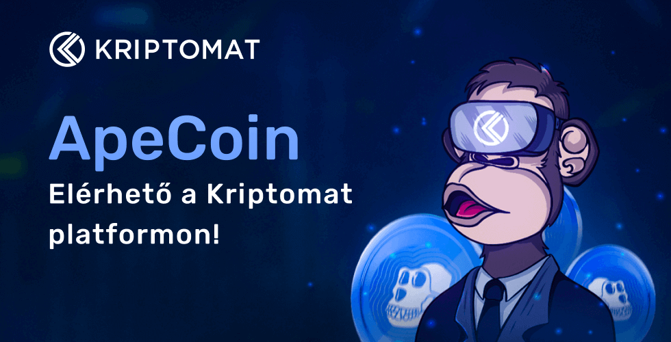 a kriptomat támogatja az apecoin-t (ape)