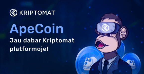 naujausi žetonai kriptomat platformoje - apecoin (ape)