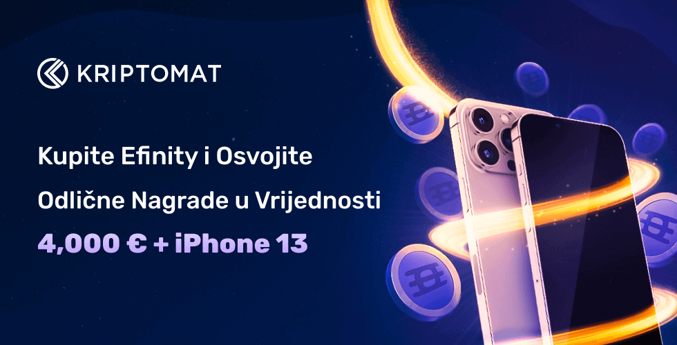 kupite efinity, osvojite odlične nagrade – u vrijednosti 4,000 € + iphone 13