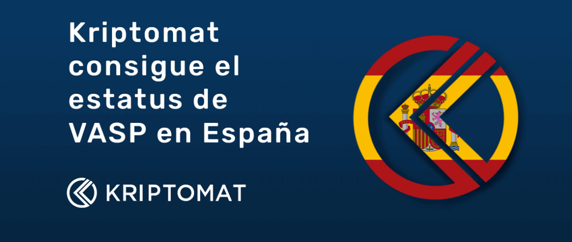 kriptomat consigue el estatus de vasp en españa