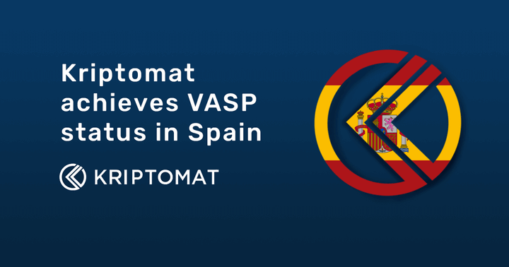 kriptomat achieves vasp status in spain