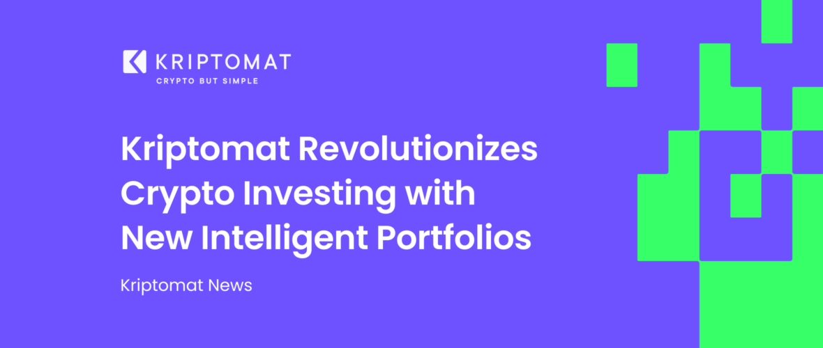 kriptomat revolutionizes crypto investing with new intelligent portfolios