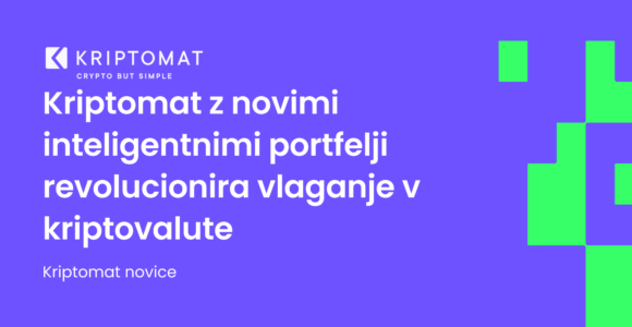 kriptomat z novimi inteligentnimi portfelji revolucionira vlaganje v kriptovalute